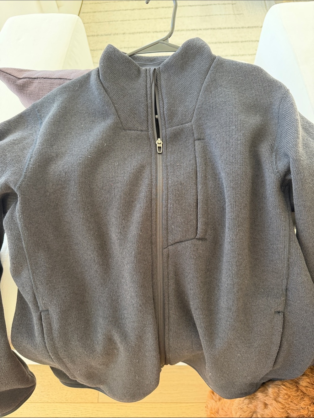 lululemon athletica Men's Full-Zip Performance Jacket - Gray